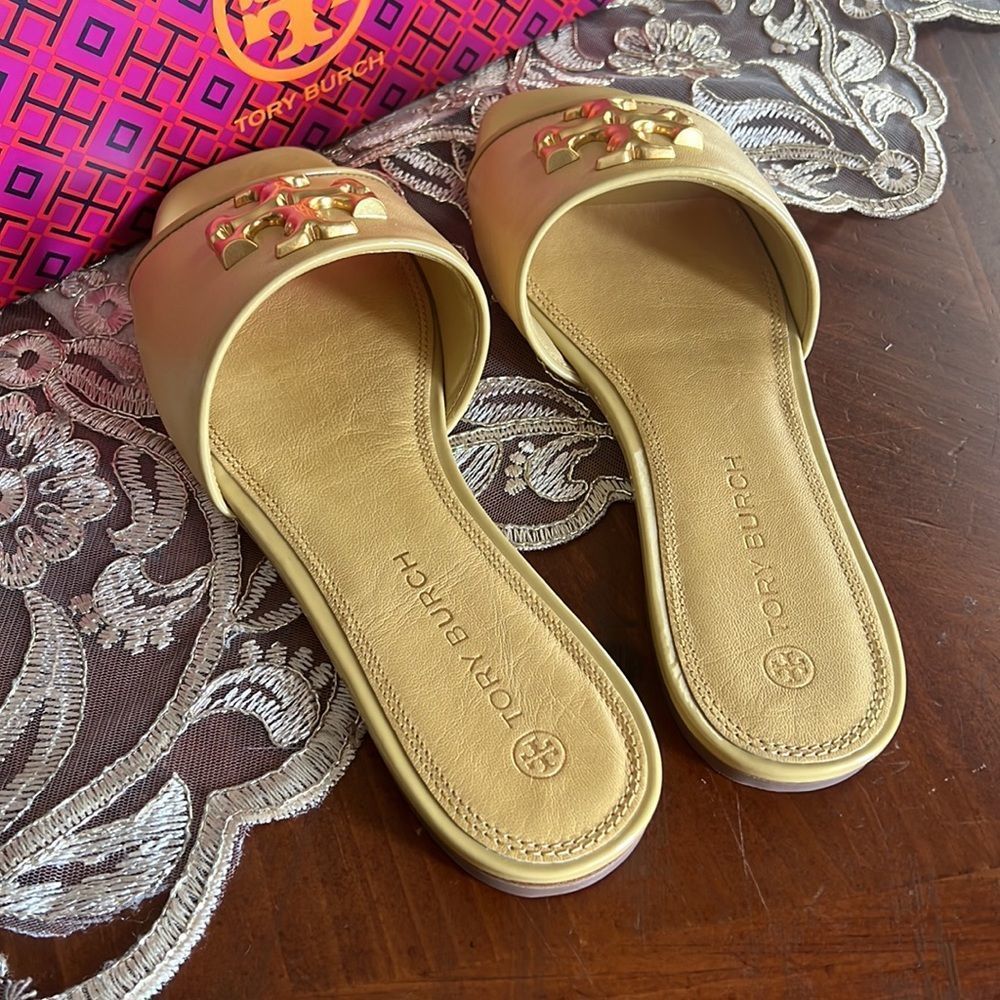 Tory Burch Eleanor leather slide - Picture 4 of 7